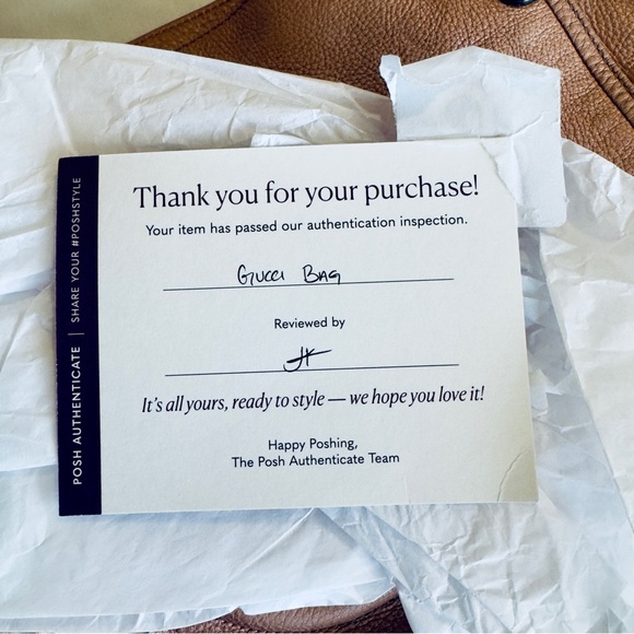 Gucci Rose Gold Metallic Pebbled Leather Soho Shoulder Bag - Picture 9 of 16